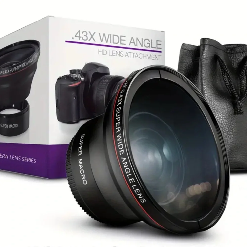 Super Macro Wide Angle Lens - Black
